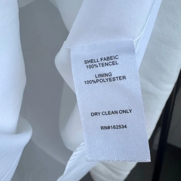 Emily McCarthy Frankie Tiered Mini Dress White Size Small - Picture 10 of 10